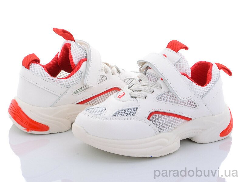 Кросівки Clibee-Apawwa LC85 white-red